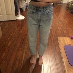 Weekday Meg high waist mom jeans